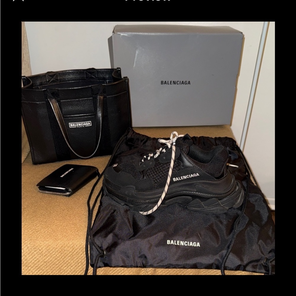 Balenciaga Black Sneakers - Picture 6 of 7